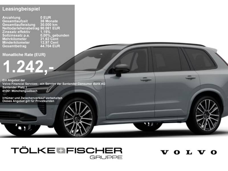 Volvo XC90 T8 Ultra Black Edition Premium Luftfahrwerk