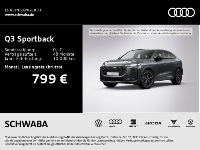Audi Q3 Sportback TFSI quattro *HdUp*PANO*SONOS*