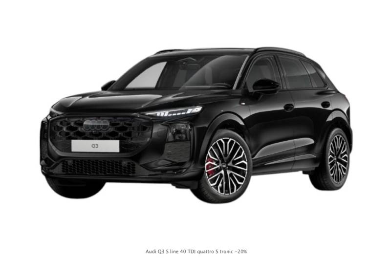 Audi Q3 40 TDI quattro S tronic S line -20% EUR1