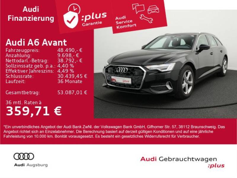 Audi A6 Avant advanced 40 TDI *ACC*AHK*R-KAM*8-fach*