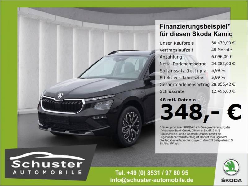Skoda Kamiq TOUR 1.5TSI*DSG Matrix-LED ACC Navi R-Kam