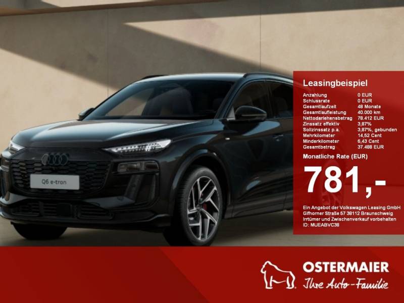 Audi Q6 SUV S line business e-tron quattro 315 kW AHK