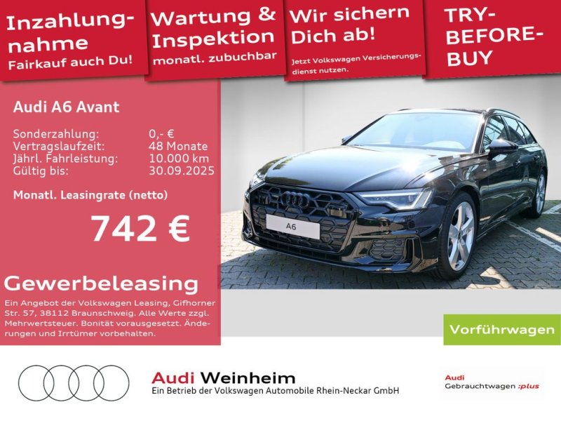Audi A6 Avant S line 40 TDI quattro S tronic AHK Pano