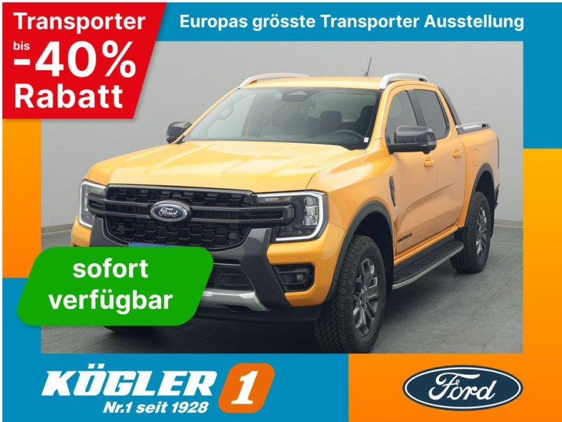 Ford Ranger Doka Wildtrak 205PS Aut./e-Rollo -24%*