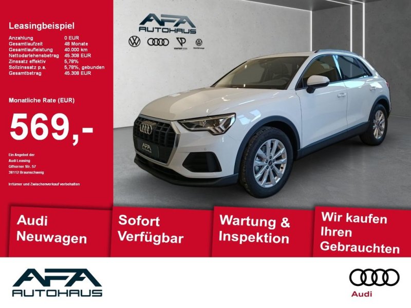 Audi Q3 35 1.5 TFSI LED*Navi*AHK*el.Heck*