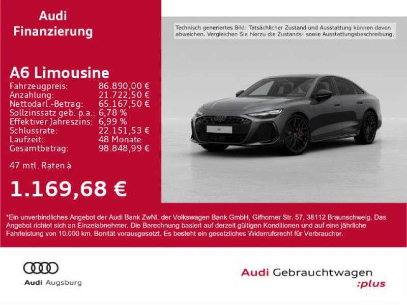 Audi A6 Limousine TFSI e edition one e-hybrid S tr.