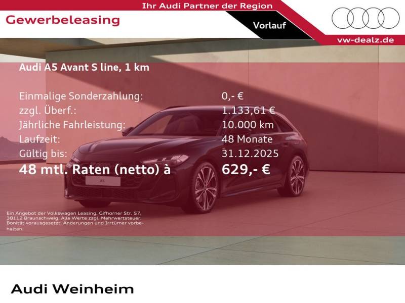 Audi A5 Avant e-hybrid quattro S tronic NAVI AHK LED