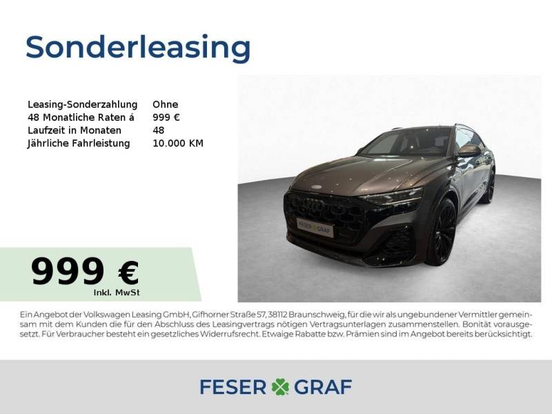 Audi Q8 TFSI e qu. 290kW tiptr. S line business *PANO