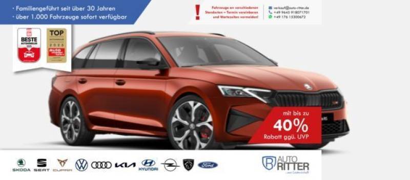 Skoda Octavia Combi RS ACC-RFK-PANO-LED-Navi-Carpla...