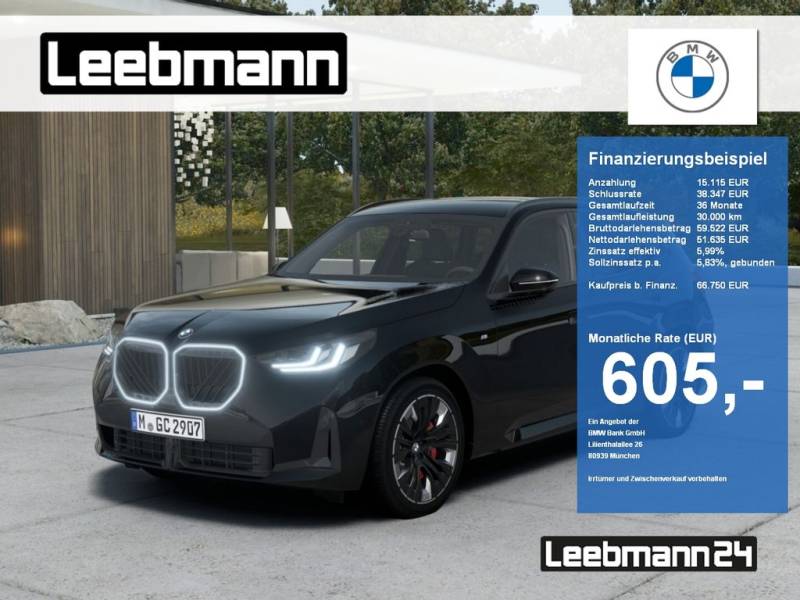BMW X3 20d xDrive M-Sportpaket-Pro 20-Zoll/AHK/ACC
