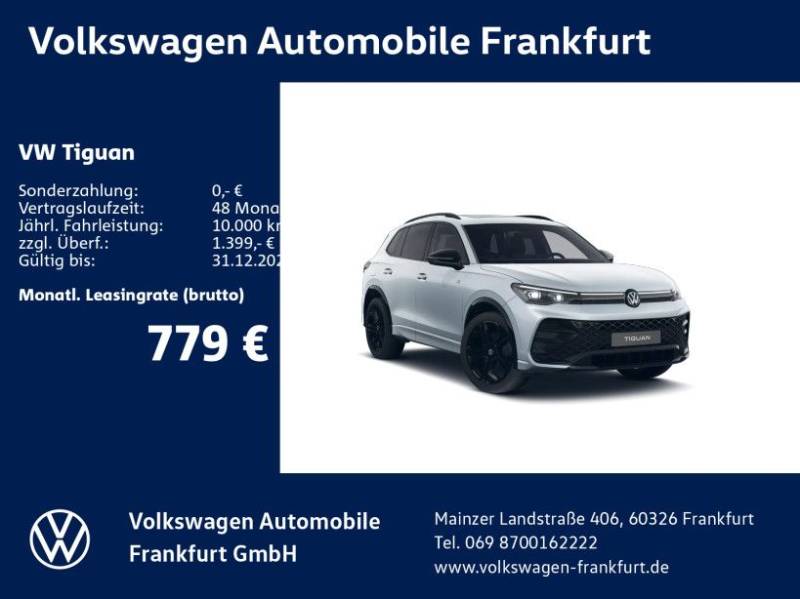 Volkswagen Tiguan R-Line 2,0 l TDI SCR 4MOTION 142 kW (193