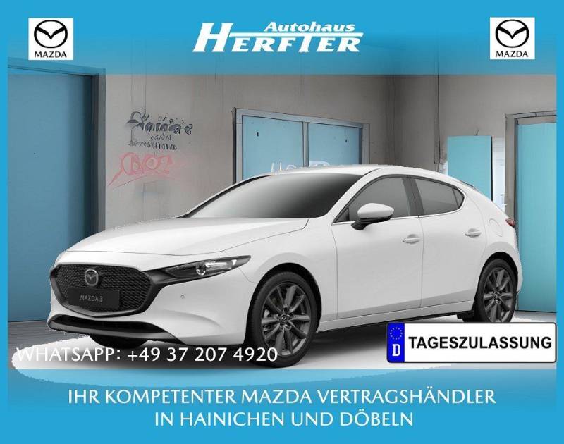 Mazda 3 X 186PS *ANGEBOT TAGESZULASSUNG * CENTRE-L MAT