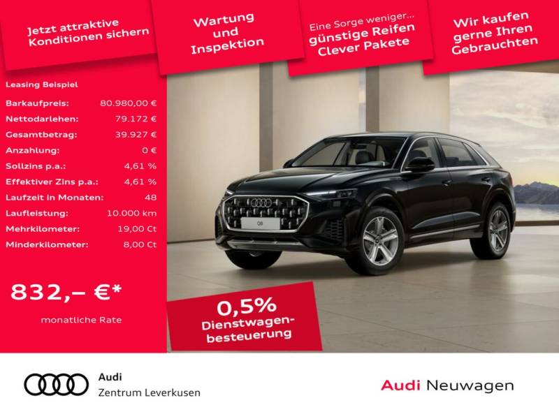 Audi Q8 TFSI e quattro LEDER KAM CARPLAY SHZ PDC