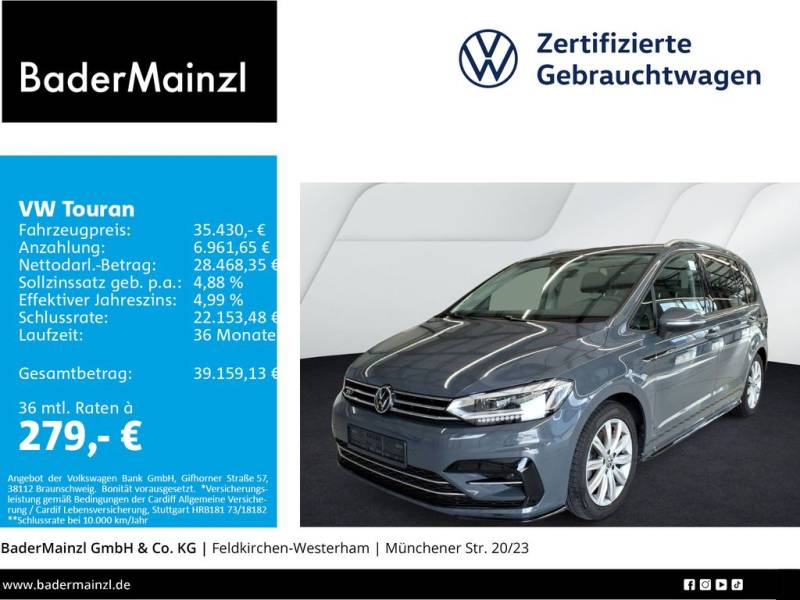 Volkswagen Touran 1.5 TSI DSG R-Line ACC Kamera LED Navi