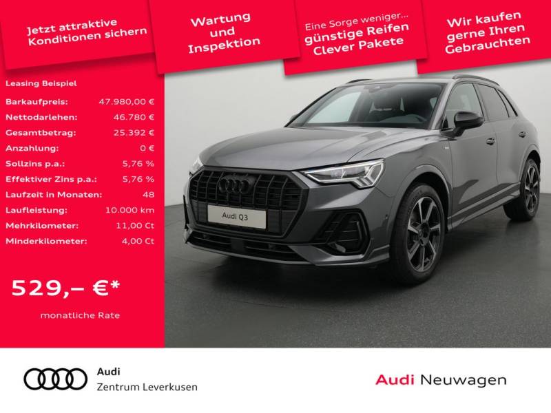 Audi Q3 S line LED PANO ACC AHK KAM NAVI VIRT PDC SHZ