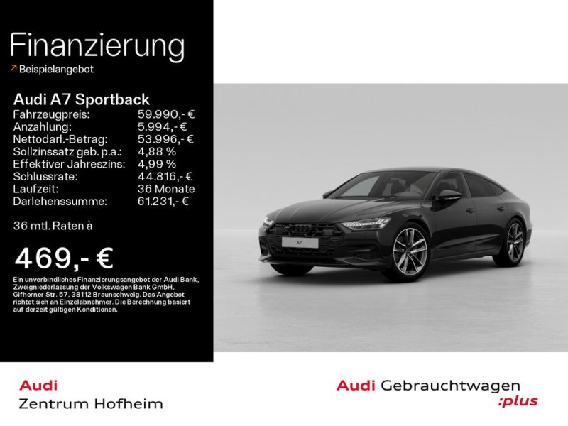 Audi A7 Sportback 50 TDI qu tip*HUD*Pano*HD Matrix*Vi