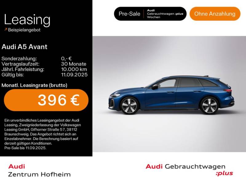 Audi A5 Avant 35 TFSI S line edition one S tro*Matrix