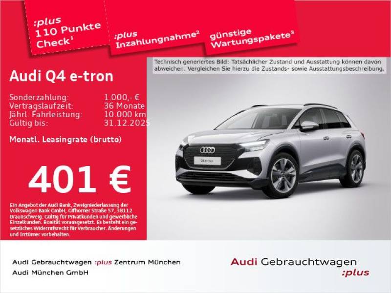 Audi Q4 e-tron 45 advanced AHK/20"Zoll