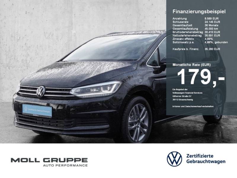 Volkswagen Touran 1.5 TSI Comfortline 7-Sitzer LED NAVI ALU