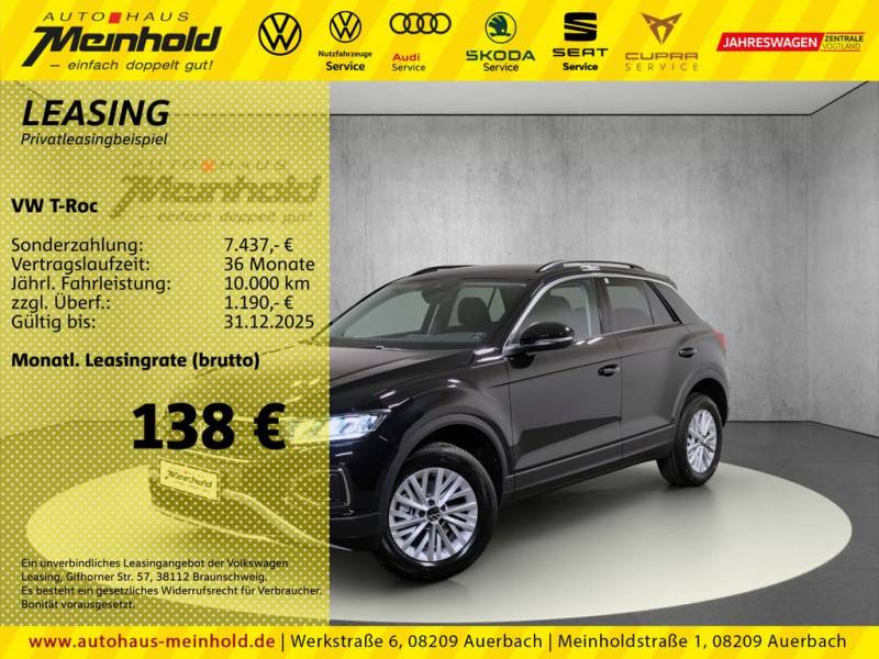 Volkswagen T-Roc 1.5 TSI Life,Kamera, LED, DAB, Sitzheizung