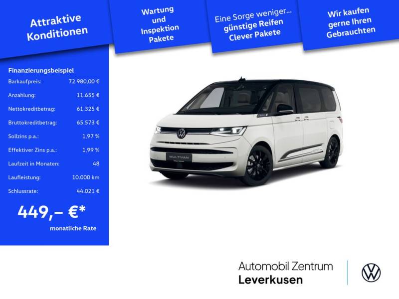 Volkswagen T7 Multivan TDI Edition lang 7-SITZER PANO AHK