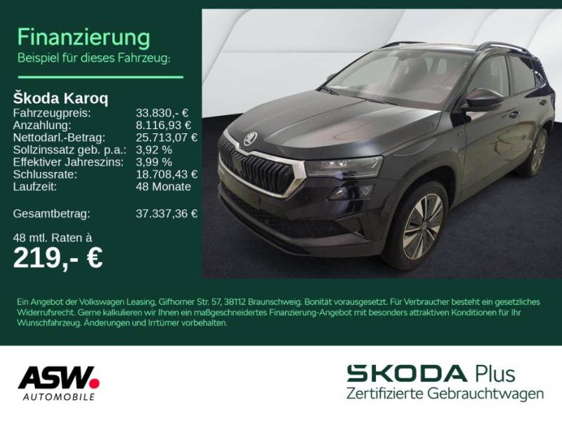Skoda Karoq Selection 1.5TSI DSG LED Nav 360° Pano AHK