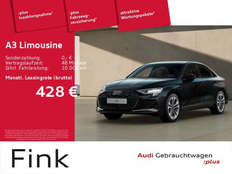 Audi A3 Limousine advanced 35 TFSI HuD Sonos AHK