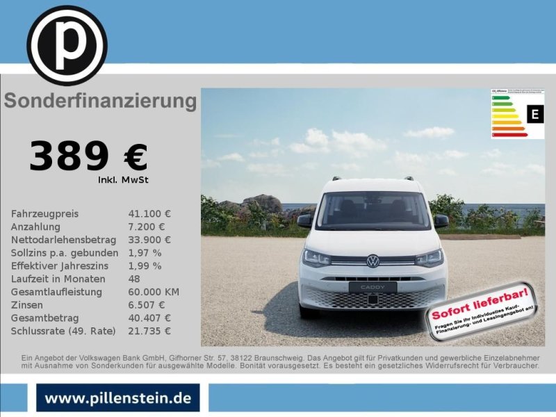 Volkswagen Caddy Maxi Life Goal 7-Sitzer SITZHZ KAMERA PDC