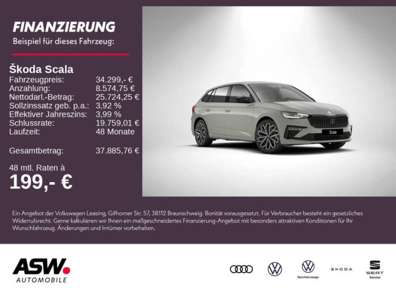 Skoda Scala Balance 1,5 TSI 150PS DSG ACC PDC SHZ AHK