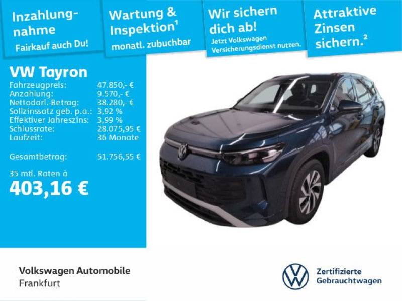 Volkswagen Tayron 1.5 TSI eHybrid DSG Life Navi ACC LED Rüc