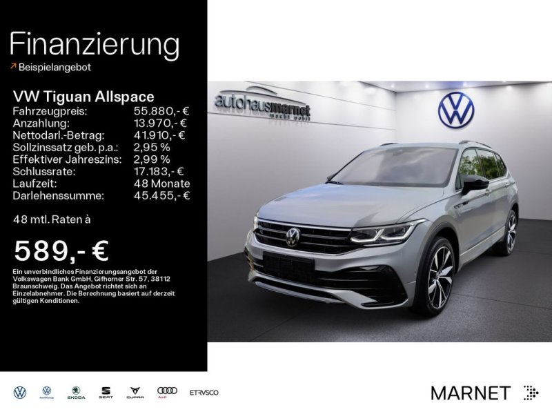 Volkswagen Tiguan All. 2.0 TDI 4M DSG R-Line AHK*HandK*PANO*