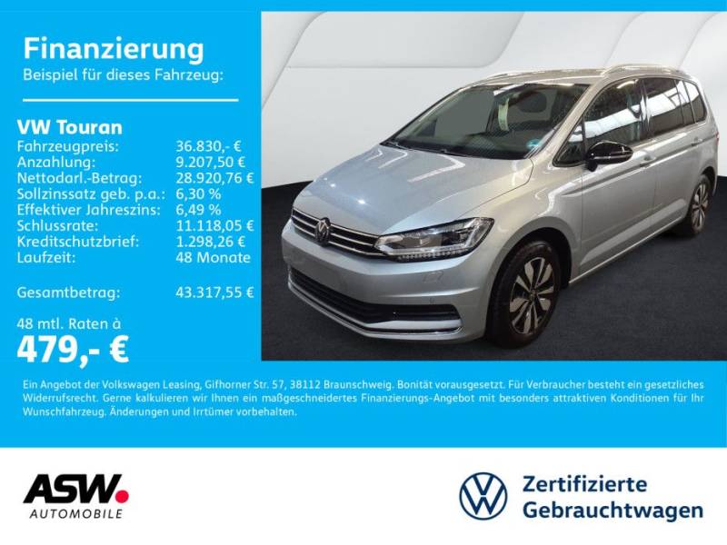 Volkswagen Touran Goal 1.5 TSI DSG LED Navi PDC ACC AHK 7-S