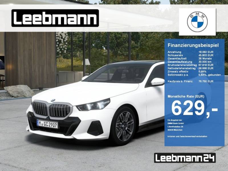 BMW 540d xDrive Tour. M-Sport AHK/ACC/360/HeadUp/LKH