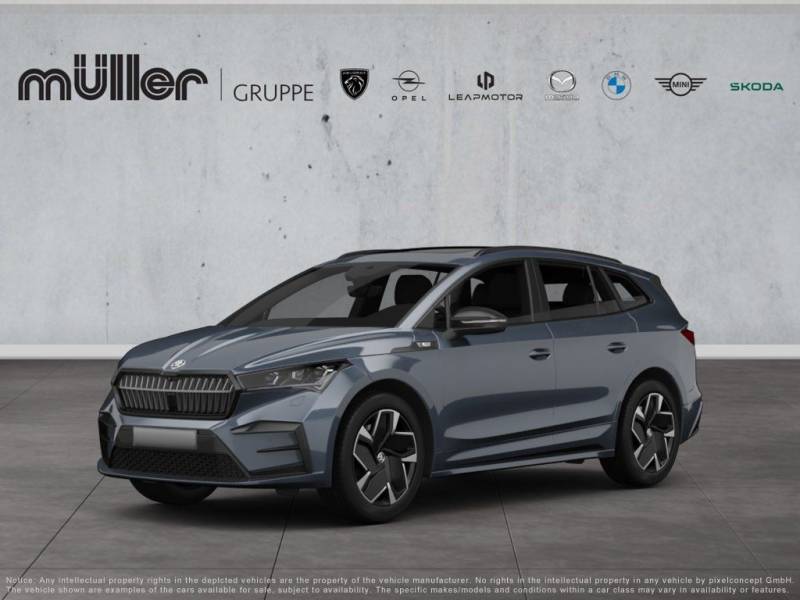 Skoda ENYAQ RS 84 kWh Batterie Elektromotor 250 kW 1-G