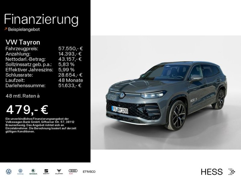 Volkswagen Tayron R-Line 2.0 TDI 4M DSG Kamera*Navi*AHK