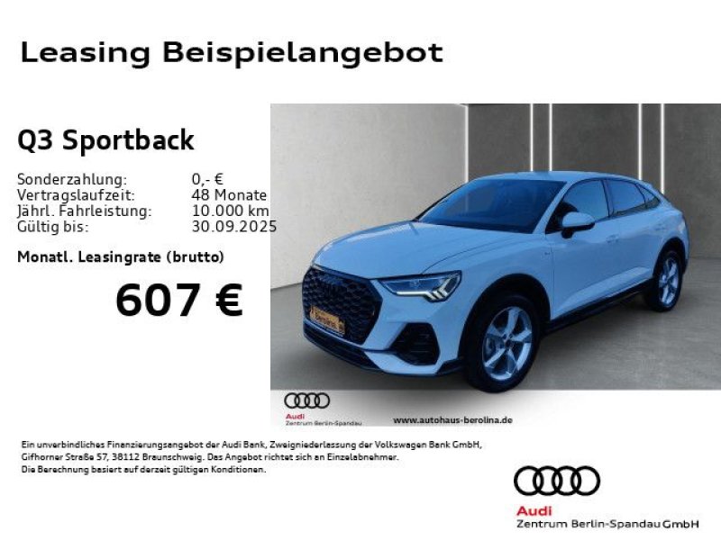 Audi Q3 Sportback 35 TFSI S line S tronic *NAV+*SHZ*