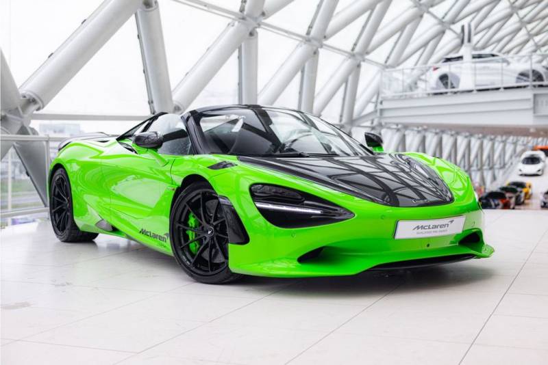 McLaren 750S Spider 4.0 V8 - Mantis Green - Full Carbon
