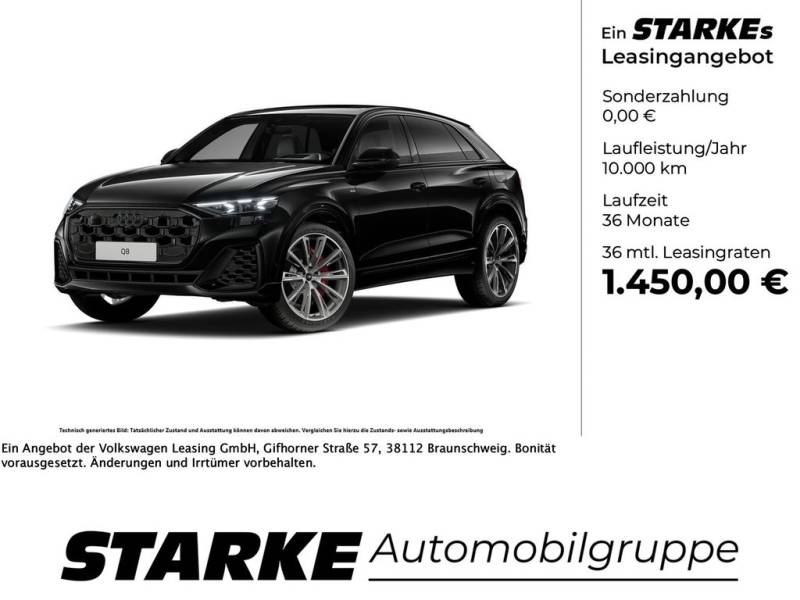 Audi Q8 SUV TFSI e quattro 360 kW tiptronic S line H