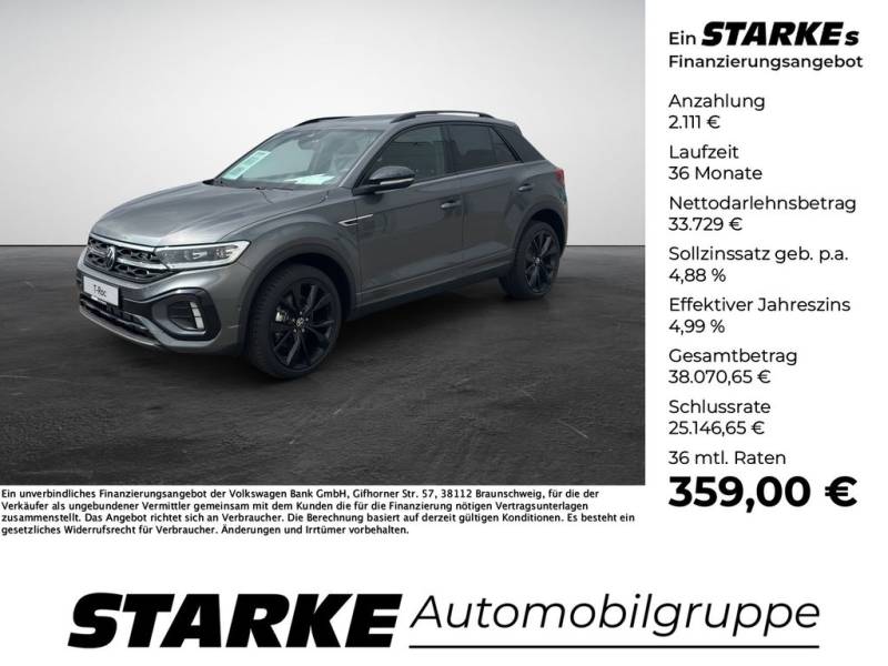 Volkswagen T-Roc 1.5 TSI DSG R-Line  Panodach AHK Navi LED 