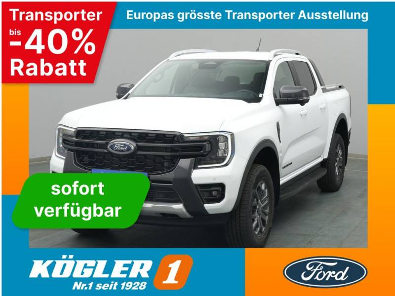 Ford Ranger Doka Wildtrak 205PS Aut./e-Rollo -19%*