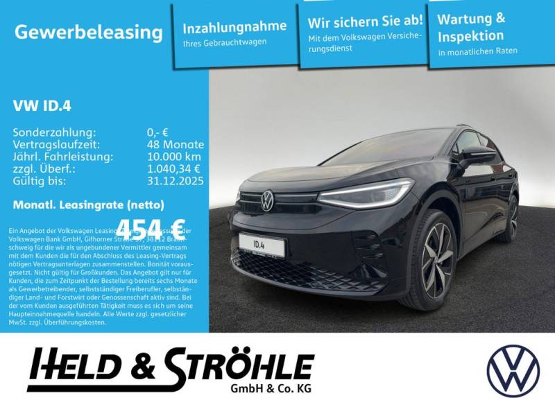 Volkswagen ID.4 GTX Wärmepumpe AHK IQ-Drive