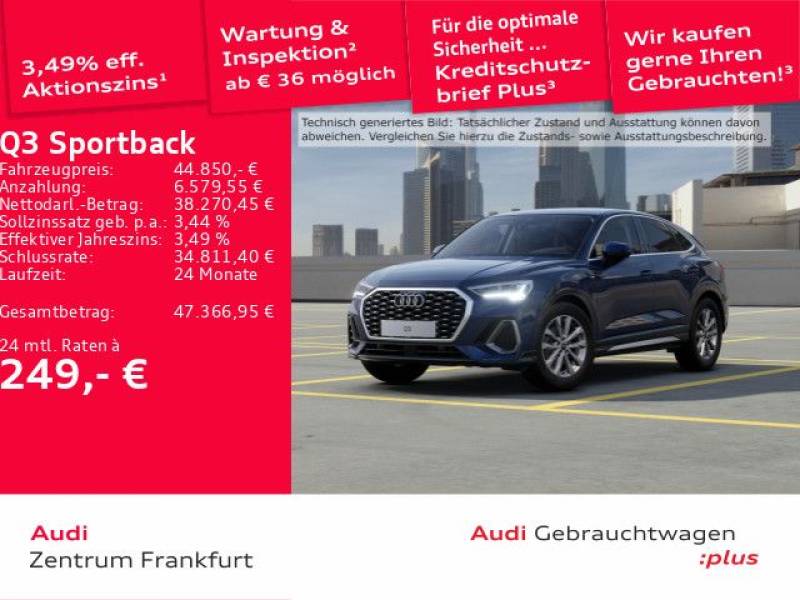 Audi Q3 Sportback 35 TFSI S tronic S line LED Navi So
