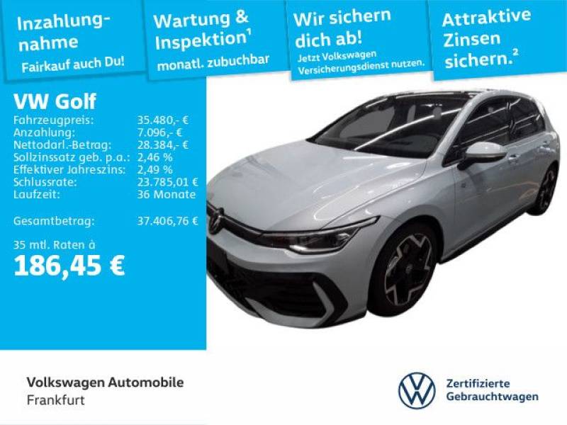 Volkswagen Golf VIII 1.5 eTSI DSG R-Line Navi IQ.Light DAB+