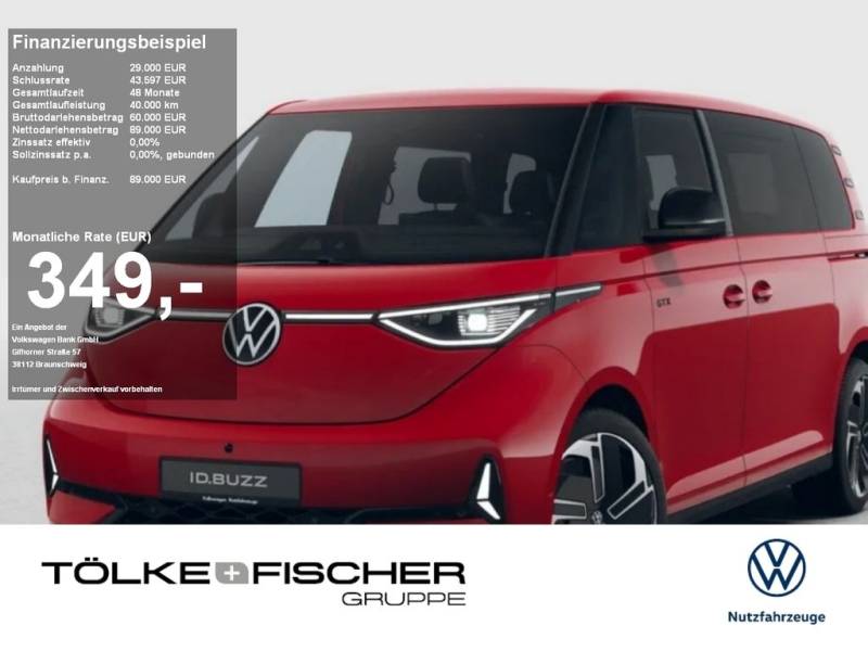 Volkswagen ID. Buzz GTX 4MOTION LR 86 kWh Automatik 0,00%