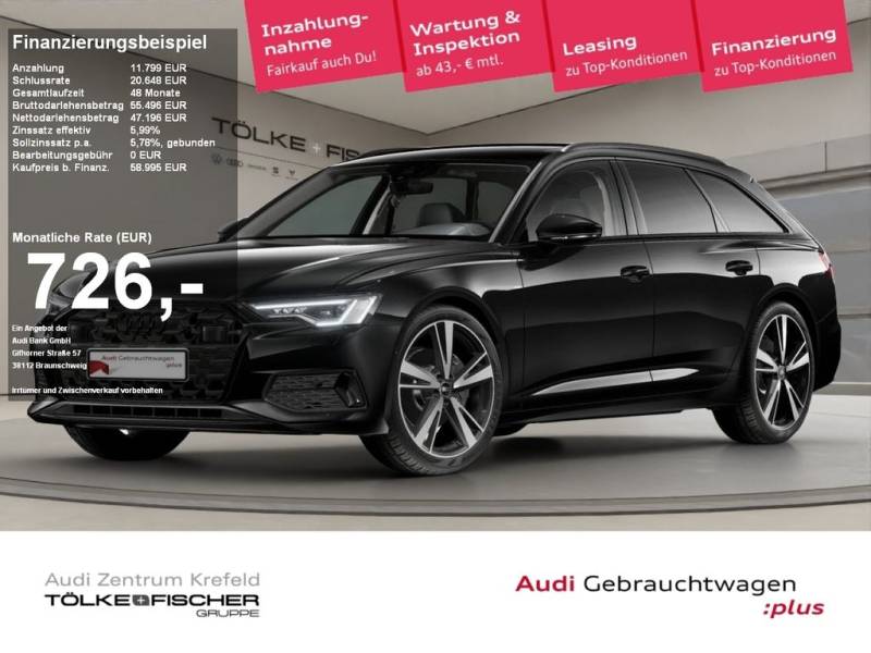 Audi A6 45 3.0 TDI quattro Avant advanced Pano ACC LM