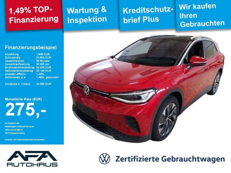 Volkswagen ID.4 Pure Performance 52kWh Pano*AHK*NAV*LED*ACC
