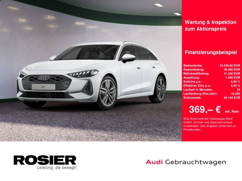 Audi A5 Avant TFSI 110 kW S tronic AHK ACC LED NAVI
