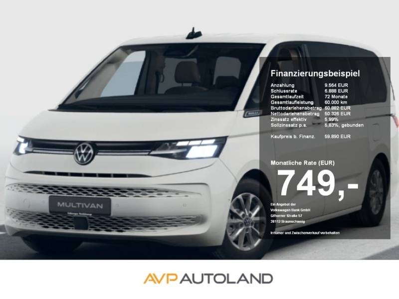 Volkswagen T7 Multivan LÜ 2.0 TDI DSG LIFE - 8-SITZER - AHK