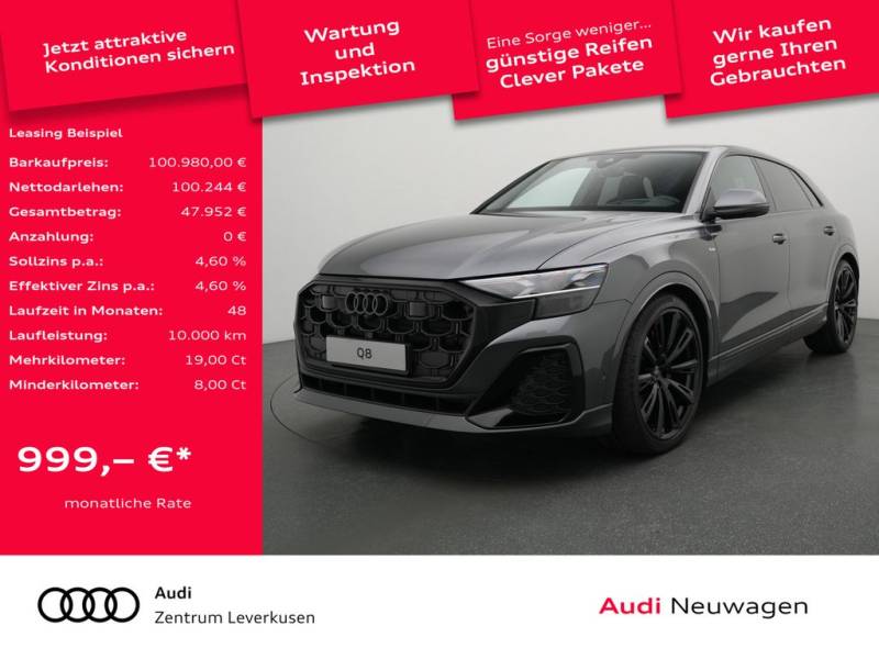Audi Q8 TDI S line Business VIRT HUD AKTIVSITZ LEDER
