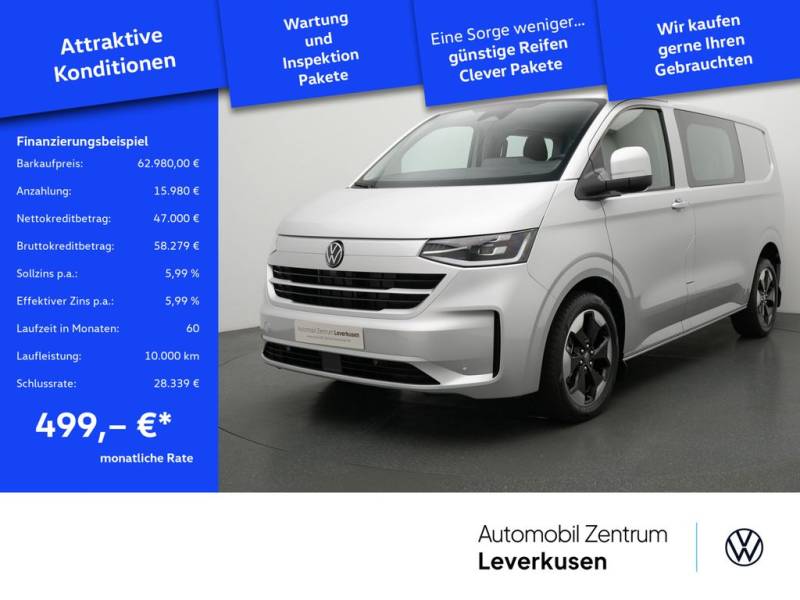 Volkswagen T7 Transporter Kasten Plus STANDHZ AHK ACC KAM